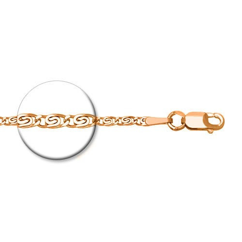 Цепь из золочёного серебра