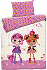 Комплект постельного белья «Lalaloopsy Classic» (1,5 спальный, хлопок, 1 наволочка 50х70)