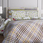 Комплект постельного белья «Cell green» (арт. 552203/75, 2 спальный, бязь-люкс, 2 наволочки 70×70)