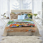 Комплект постельного белья «Bus» (арт. 572109/01, евро, бязь-люкс, 2 наволочки 50х70 и 2 наволочки 70х70)