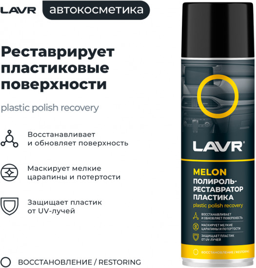 Полироль-реставратор пластика «Melon»