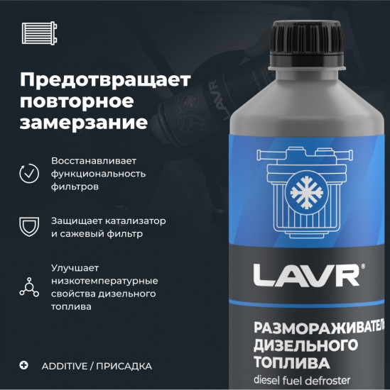 Размораживатель дизельного топлива