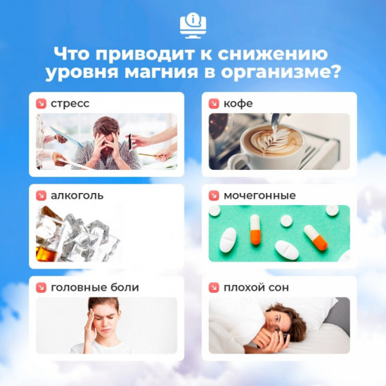 БАД «Магний цитрат, В6 оптимум»