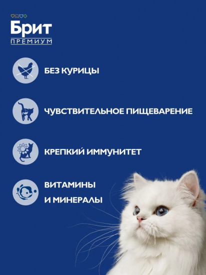 Корм для кошек с чувствительным пищеварением «Риет из ягненка»