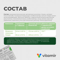 БАД с глицином для сердца, сосудов и улучшения памяти «Гинкго Билоба» - Фото 5