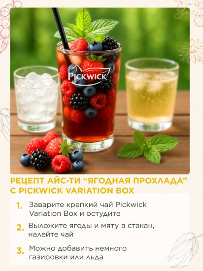 Чай фруктово-ягодный пакетированный «Variation Box Red Berries»