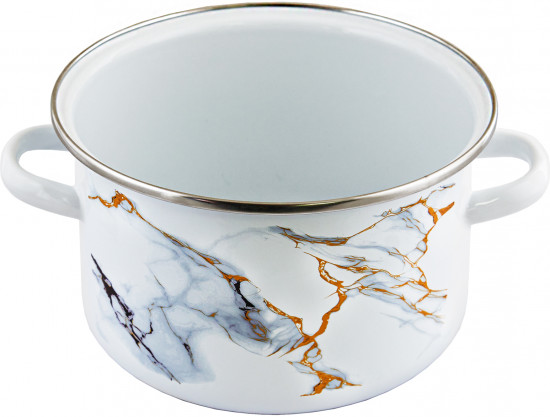 Кастрюля с крышкой «Marble»