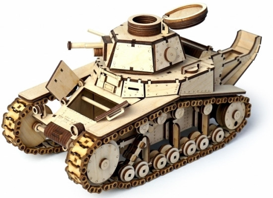 Конструктор 3D «Танк МС-1»