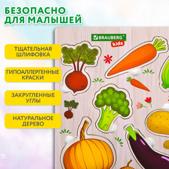 Рамка-вкладыш «Овощи»