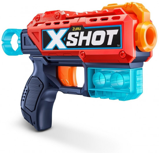 Бластер с мягкими пулями для динамичных игр «X-Shot Kickback»