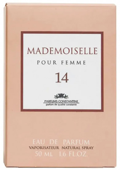 Парфюмерная вода «Mademoiselle №14»