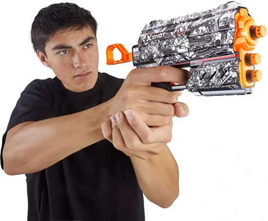 Набор для стрельбы «X-Shot Skins Flux Ниндзя»