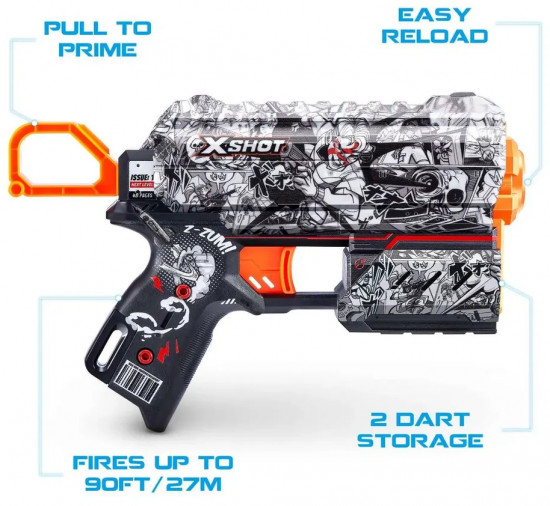 Набор для стрельбы «X-Shot Skins Flux Ниндзя»