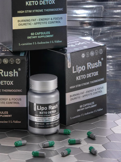 Капсулы для похудения «Lipo Rush Keto Detox»