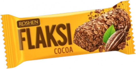 Злаковые конфеты с какао «Flaksi»