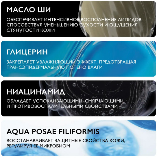 Крем-гель очищающий для лица и тела липидовосстанавливающий «Syndet AP+ »