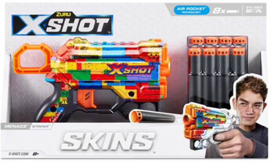 Набор для стрельбы «Skins Menace Striper»