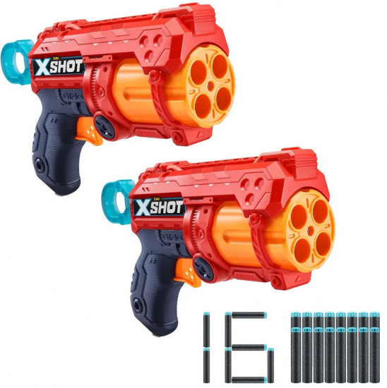 Комплект бластеров «X-Shot Dual Excel Fury 4»