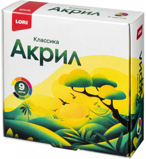 Набор красок акриловых «Классика»