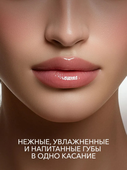Блеск для губ ухаживающий «Lip Gloss Care Intense», тон 01 Pale Pink