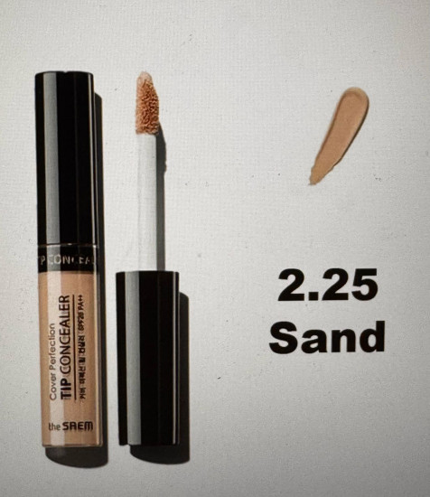 Консилер для лица и глаз «Cover Perfection Tip Concealer» SPF28 РА++, оттенок 2.25 Sand