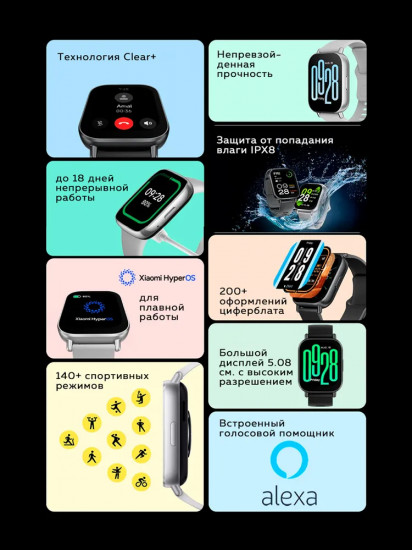 Смарт-часы Xiaomi Redmi Watch 5 Active