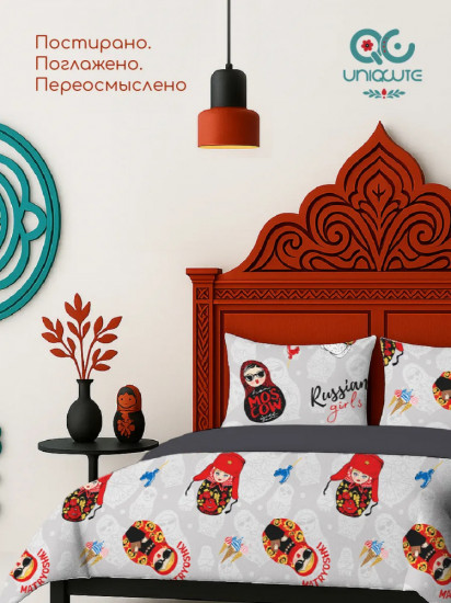 Комплект постельного белья «Матрешка»