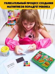 Набор для изготовления магнита из гипса «Фастфуд» - Фото 4