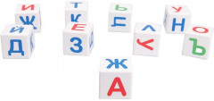 Кубики пластиковые «Азбука» - Фото 10