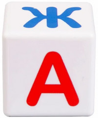 Кубики пластиковые «Азбука» - Фото 11