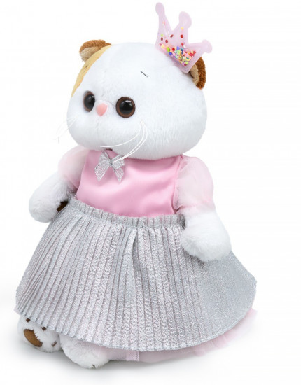 Игрушка мягкая «Кошка Ли-Ли в платье и с короной»