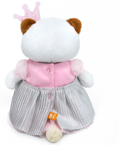 Игрушка мягкая «Кошка Ли-Ли в платье и с короной»