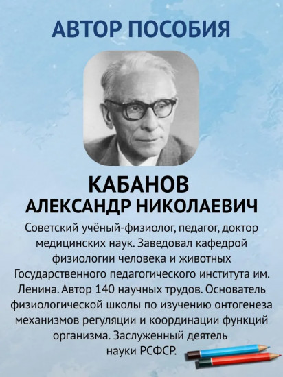 Учебник анатомии и физиологии человека для 8-го класса. 1954 год