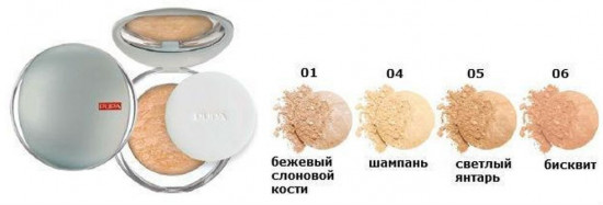 Пудра для лица запеченная «Baked Face Powder», оттенок 05 Янтарный свет