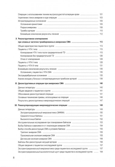 Микрохирургия сложных аневризм средних мозговых артерий: гигантских, фузиформных и частично тромбированных