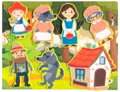 Набор из фетра на липучках «Красная Шапочка» - Фото 8