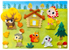 Набор из фетра на липучках «Лес» - Фото 7