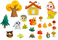 Набор из фетра на липучках «Лес» - Фото 8