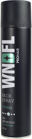 Лак для волос сильной фиксации с протеинами шелка «Hair Spray Silk Protein Strong»