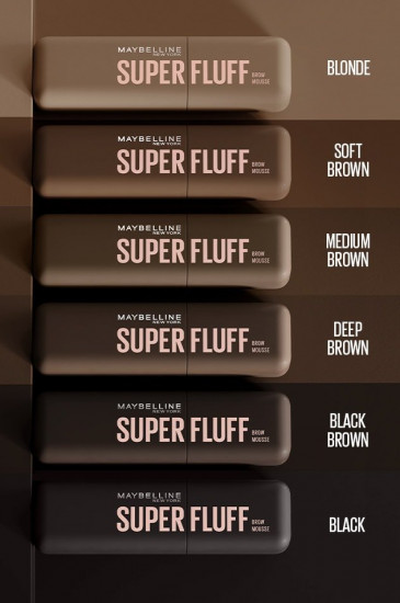 Мусс-тушь для бровей «Superfluff Brow mousse», оттенок 262 Black Brown