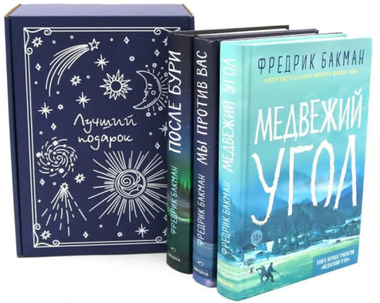 Медвежий угол. Мы против вас. После бури. Комплект из 3 книг и подарочной коробки
