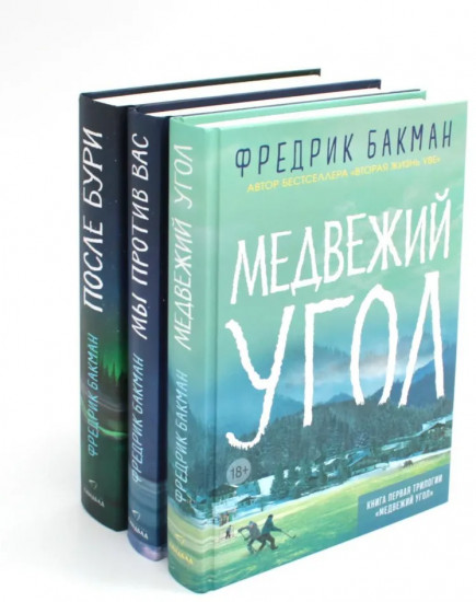 Медвежий угол. Мы против вас. После бури. Комплект из 3 книг и подарочной коробки