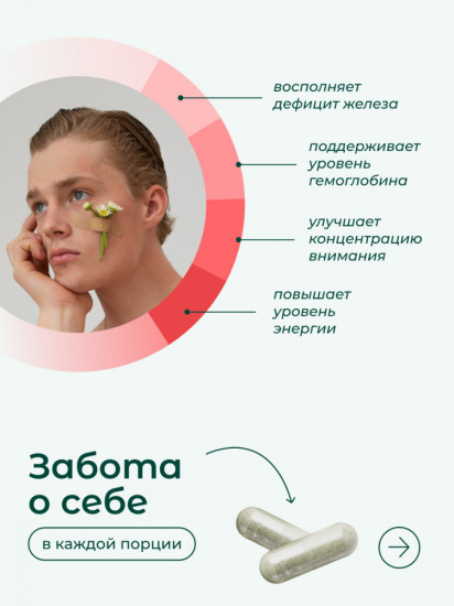 Капсулы «Железо Хелат»