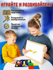 Игра магнитная «Танграм» - Фото 3