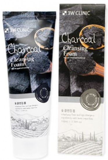 Пенка для лица с экстрактом древесного угля «Charcoal Cleansing Foam»