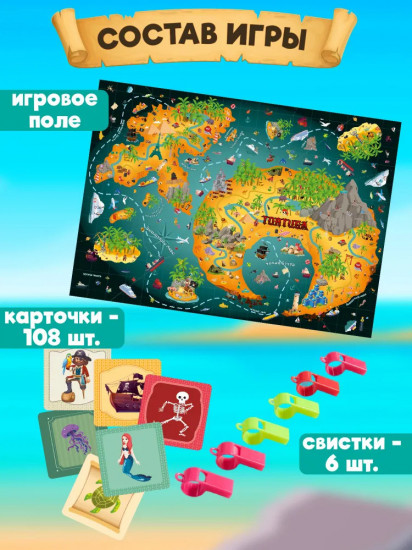 Игра настольная «Встретимся на Тортуге»