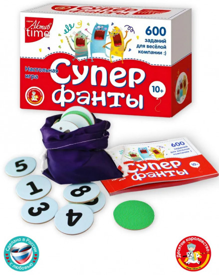 Игра настольная «Суперфанты»