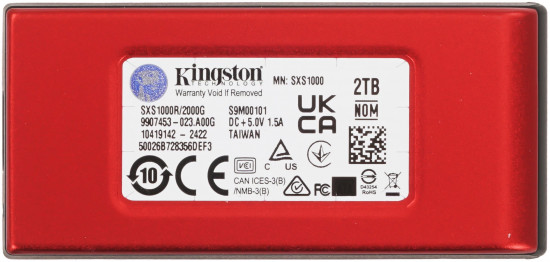 SSD накопитель внешний Kingston SXS1000R/2000G