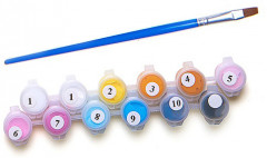 Картина по номерам «Закат над морем» - Фото 1