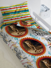 Комплект постельного белья «Симба» (1,5-спальный, поплин, наволочка 70×70) - Фото 1